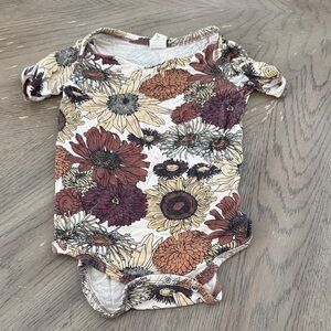 kate quinn Floral Sunflower One-Piece in Cream, Rust, Burgundy, Mustard